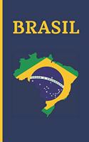 Brasil: Diario de Viaje. Edición Especial Bolsillo. Cuaderno Registro de Hoteles, Vuelos, Lista de Equipaje Y Lugares a Visitar. Incluye Además Paginas Line