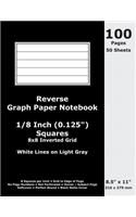 Reverse Graph Paper Notebook