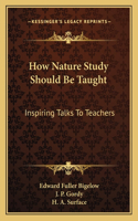 How Nature Study Should Be Taught