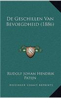 de Geschillen Van Bevoegdheid (1886)