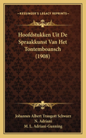 Hoofdstukken Uit De Spraakkunst Van Het Tontemboansch (1908)