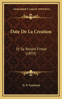 Date De La Creation