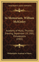 In Memoriam, William McKinley