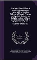 The Poets' Enchiridion, a Hitherto Unpublished Poem; With an Inedited Address to Uvedale Price on His Eightieth Birthday, an Early Invocation to Sleep, and a Preliminary Draft of the Renowned Poem, Catarina to Camoens