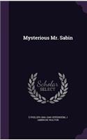 Mysterious Mr. Sabin