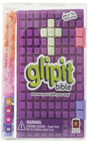 Glipit Bible-NLT: New Living Translation, Purple, Silicone, Glipit