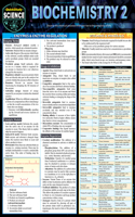 Biochemistry 2: Quickstudy Laminated Reference Guide