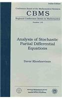 Analysis Of Stochastic Partial Differential Equations (AMS)