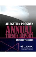 Allegation Program Annual Trends Report- Calendar Year 2008