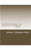 Concerto for Viola and Orchestra in D Minor