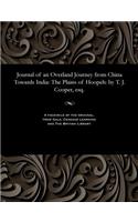 Journal of an Overland Journey from China Towards India