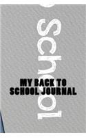 My Back to School Journal