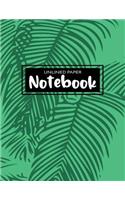 Unlined Paper Notebook: Blank Doodle Draw Sketch Books