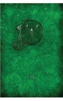 Monogram Scorpio Notebook: Blank Journal Diary Log
