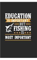 Education Is Important But Fishing Is Most Important