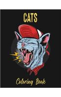 Cats Coloring Book