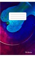 Pm-Books: Liniertes A5 Notizbuch oder Heft für Zugführer