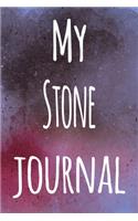 My Stone Journal: The perfect gift for the artist in your life - 119 page lined journal!