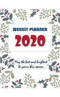 Weekly Planner 2020: 52-Week Calendar, Christmas Gift Cover Design