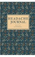 Headache Journal - Migraine Diary Daily Log Management