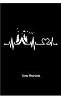 Scout Heartbeat: Food Journal & Meal Planner Diary To Track Daily Meals And Fitness Activities For Scout Lovers, Scout Law And Camping Enthusiasts, Scouting And Camp