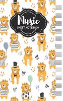 Music Sheet Notebook