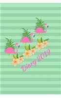 Diary 2019: A5 Flamingo 2019 Diary Week to View, Planner Notebook, Planner Journal, Planner A5, 6 X 9 Inches, Flamingo Gifts, Flamingo Stationery(9 Planners and Organizers for Women 2019)