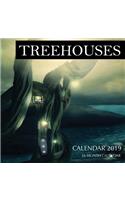 Treehouses Calendar 2019: 16 Month Calendar