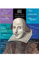 Bodleian Library - Shakespeare's insults Desk Diary 2018