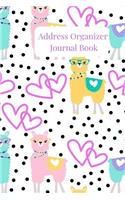Address Organizer Journal Book