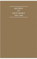 Records of Saudi Arabia 1902-1960 10 Volume Hardback Set Including Boxed Genealogical Table and Maps