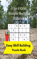 6 by 6 Grid Simple Sudoku Puzzles