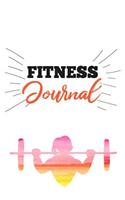 Fitness Journal: Workout Lined Notebook V1