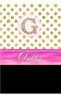 Galilea: Personalized Lined Journal Diary Notebook 150 Pages, 6 X 9 (15.24 X 22.86 CM), Durable Soft Cover