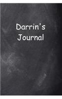 Darrin Personalized Name Journal Custom Name Gift Idea Darrin: (Notebook, Diary, Blank Book)(Name Personalized Journals Notebooks Diaries)