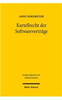 Kartellrecht der Softwarevertrage: Eine Untersuchung Der Lizenz- Und Kontrahierungsgrenzen Anhand Des Art. 101 Aeuv Unter Besonderer Berucksichtigung Der Gruppenfreistellungsverordnun