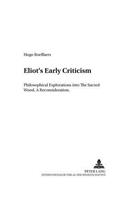 Eliot's Early Criticism