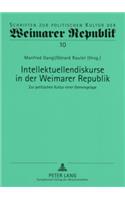 Intellektuellendiskurse in der Weimarer Republik