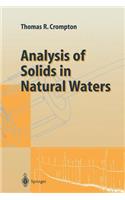 Analysis of Solids in Natural Waters