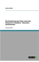 Die Entstehung des Films und seine Elemente in Flauberts Education sentimentale