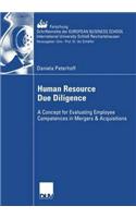 Human Resource Due Diligence