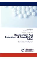 Development And Evaluation of Carvedilol SR Tablet