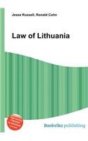 Law of Lithuania: (English)