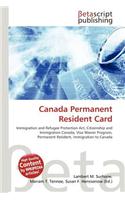 Canada Permanent Resident Card: (English)