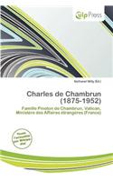 Charles de Chambrun (1875-1952)