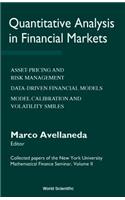 Quantitative Analysis in Financial Markets: Collected Papers of the New York University Mathematical Finance Seminar (Vol II)
