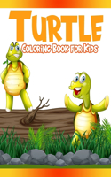 Turtle Coloring Book for Kids