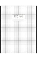 GRAPH BOOK - QUAD PAPER - 4sq/Inch - 8.5