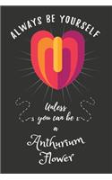 Always Be Yourself Unless You Can Be A Anthurium Flower