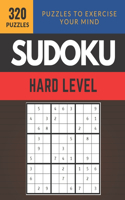 Sudoku Puzzles to Exercise Your Mind: Sudoku for Kids 12-14 and Adults with 320 Large Print Puzzles with Hard Level Included Solution 8.5x11" (Giant Sudoku Book)